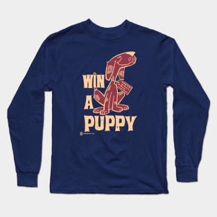 Vintage Win a Puppy Long Sleeve T-Shirt